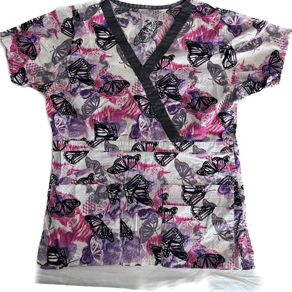 Women’s small Scrub Tops x 5 - Picture 12 of 15